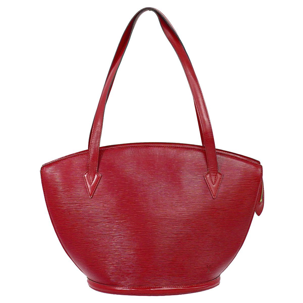 Louis Vuitton LV Saint Jacques Shopping Epi Leather Shoulder Bag Tote Castilian
