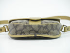 Saint Laurent YSL Giraffe Pattern Shoulder Bag Pochette Gray Beige — view 3