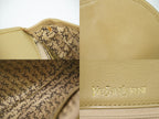 Saint Laurent YSL Giraffe Pattern Shoulder Bag Pochette Gray Beige — view 9