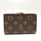 Louis Vuitton Bifold Wallet Porte-Monnaie Viet Viennois Monogram Canvas Brown — view 2