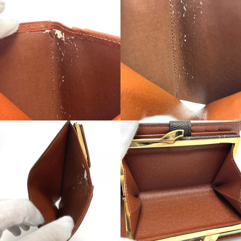 Louis Vuitton Bifold Wallet Porte-Monnaie Viet Viennois Monogram Canvas Brown — view 7