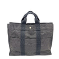 Hermes Handbag Her Line Canvas Gray
