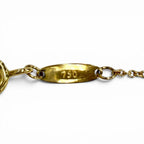 Tiffany & Co Elsa Peretti by the Yard Diamond Necklace 750 Diameter 3.9 Yellow — view 7