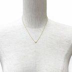Tiffany & Co Elsa Peretti by the Yard Diamond Necklace 750 Diameter 3.9 Yellow — view 3
