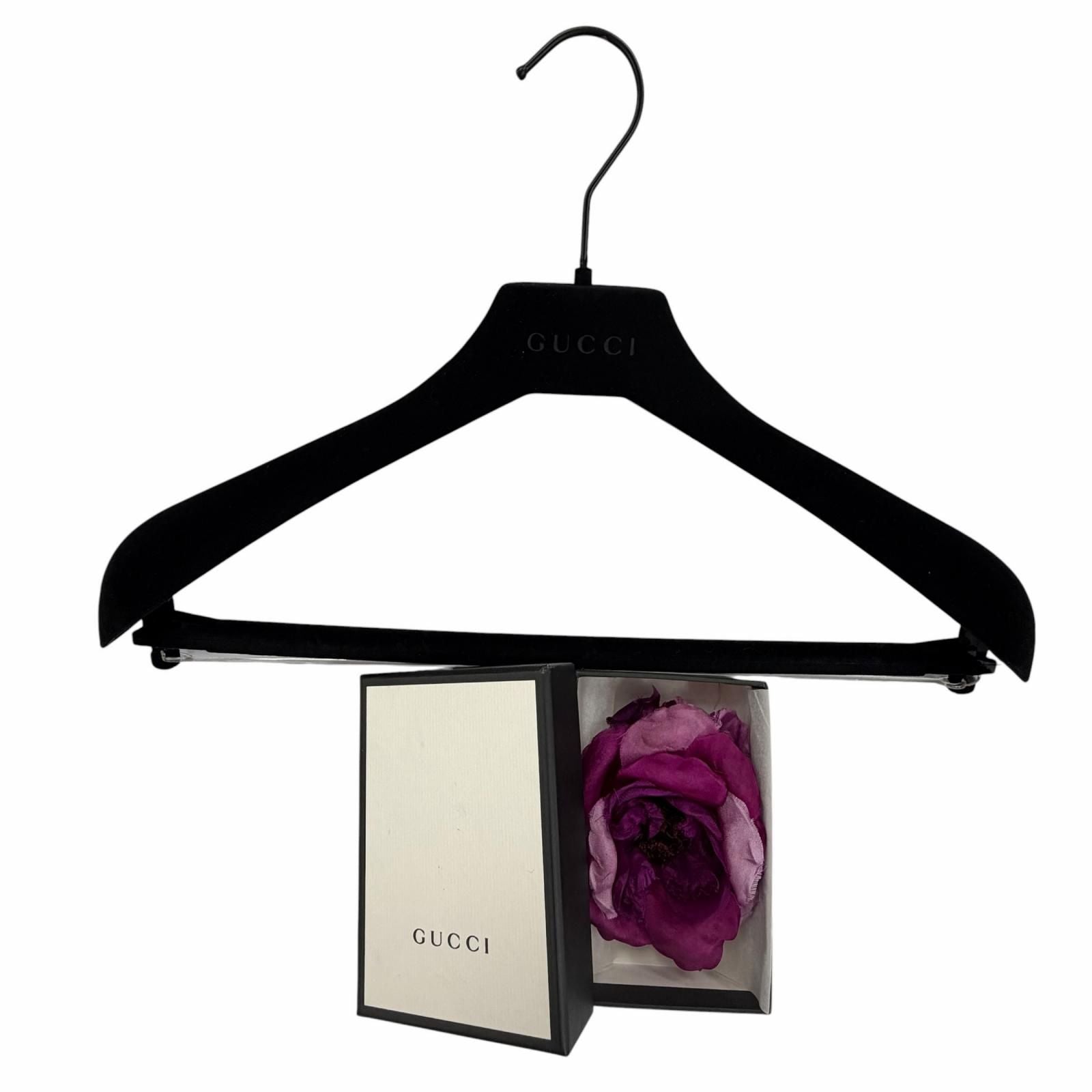 Gucci Silk 100% Rosie Huntington White Lee Ringo Shiina with Brooch Dress Pink — view 5