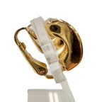 Dior Vintage Baguette Cla Star Hagi Earrings Gold Clear — view 4