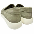 Louis Vuitton Pacific Line Suede Leather LV Logo Slip on Sneakers Gray 7.5 — view 6