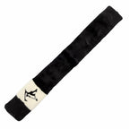 Louis Vuitton Echarpe Gogram Mink LV Logo Back Monogram Tippet Shawl Black — view 2