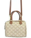 Celine Boston Bag Travel Bags White