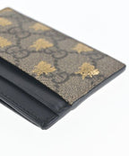 Gucci Card Case Card Holders Beige — view 6