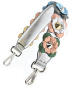 Fendi Bag Straps Silver