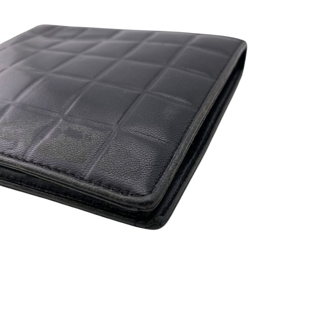 Chanel Billfold Card Case Vintage Wallet Choco Bar Bifold — view 4