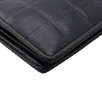Chanel Billfold Card Case Vintage Wallet Choco Bar Bifold — view 5