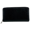 Gucci Zip Around Organizer GG Embossed Wallet