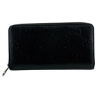 Gucci Zip Around Organizer GG Embossed Wallet