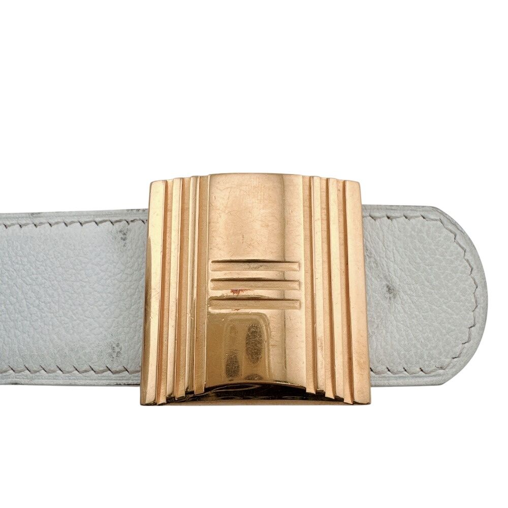 Hermes Vintage Cadena Locks & Clochettes White — view 4