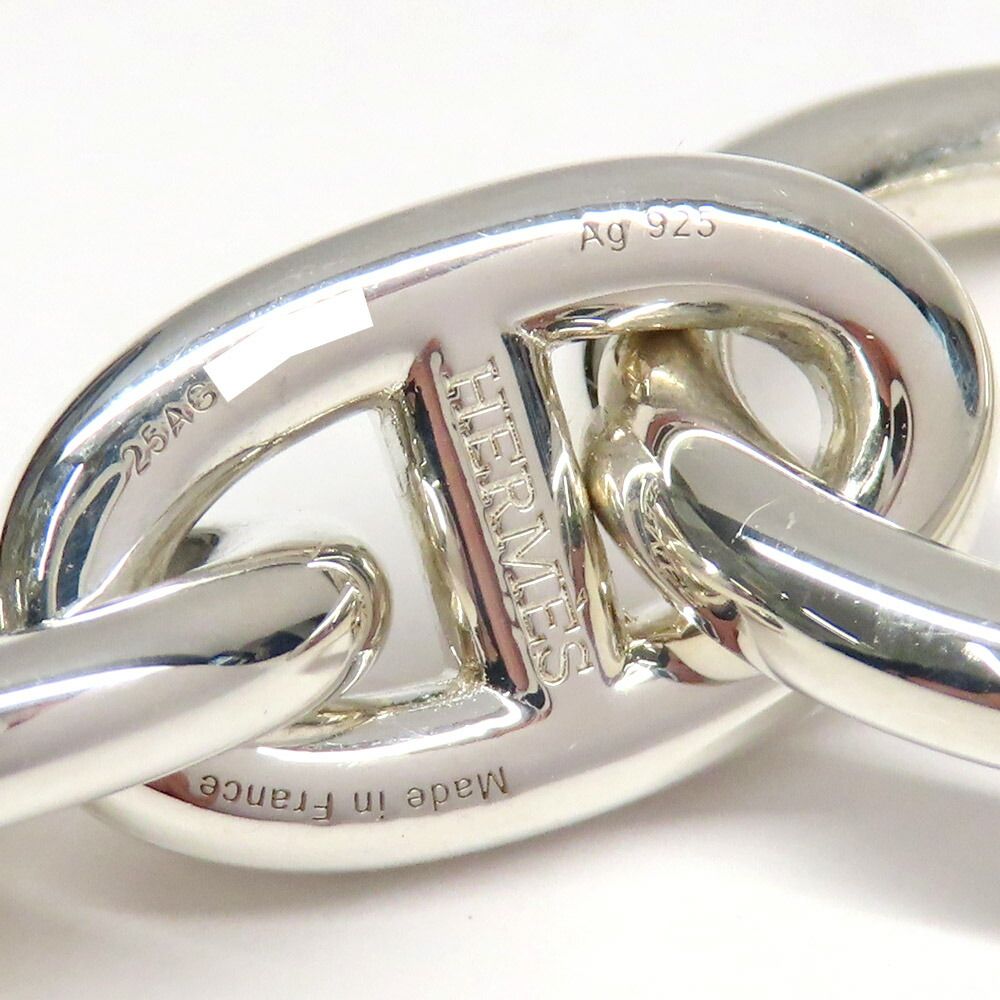 Hermes Bracelet Chaine D'ancre 14 Links Silver — view 6
