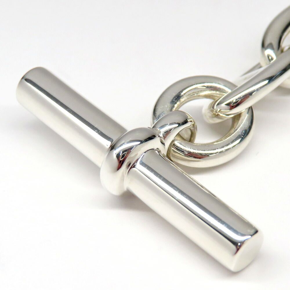 Hermes Bracelet Chaine D'ancre 14 Links Silver — view 3