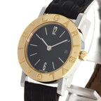 Bvlgari Watch SS Leather — view 3