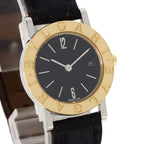 Bvlgari Watch SS Leather — view 4