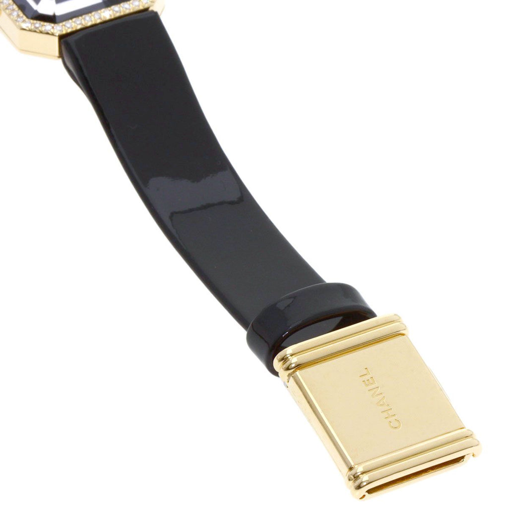 Chanel Premiere Watch 18k Yellow Gold Leather — view 9