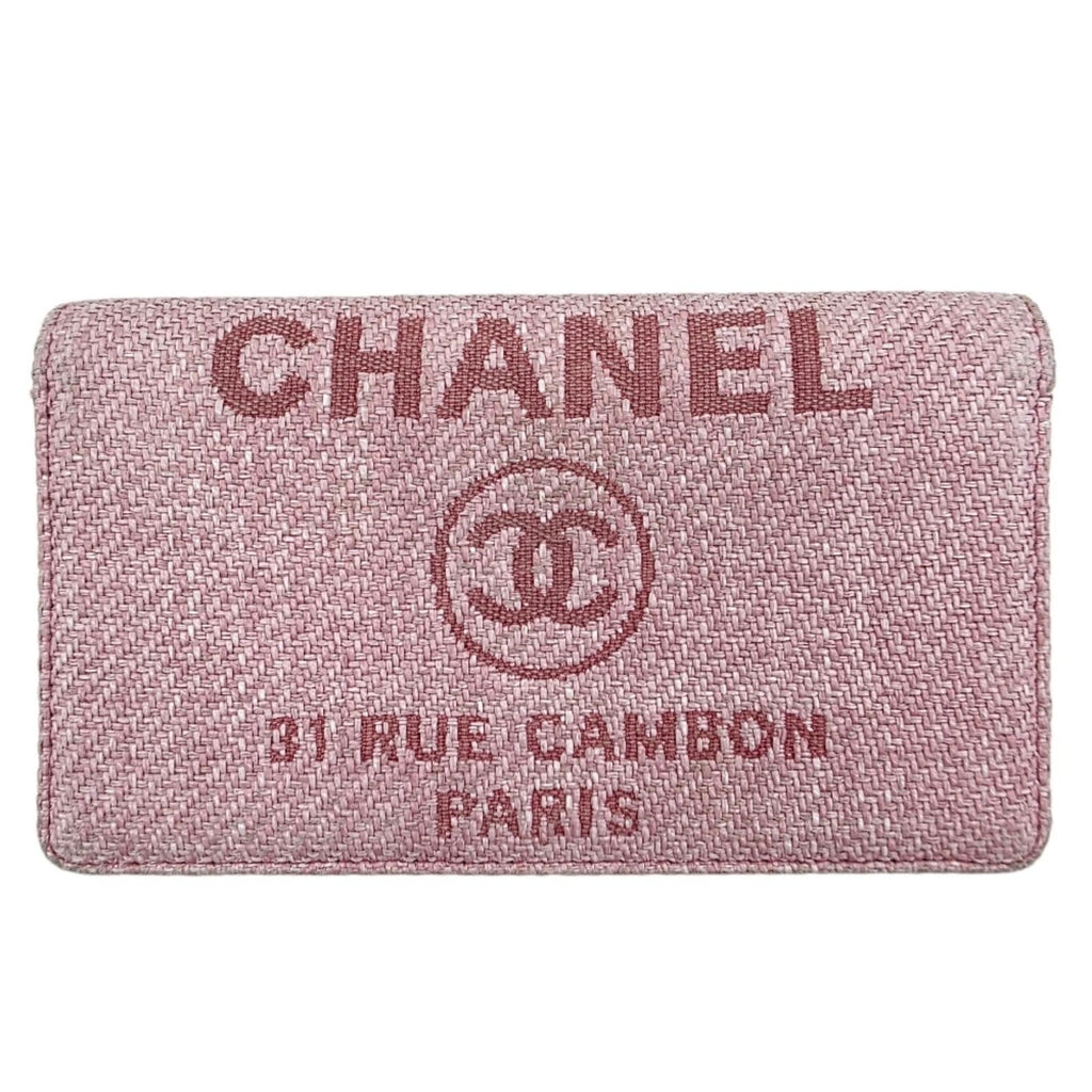 Chanel Deauville Bifold Wallet Handbag