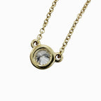 Tiffany & Co Elsa Peretti Diamond by the Yard Single Pendant Yellow — view 4