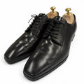 Louis Vuitton Damier Gradient Mini Star Line Lace Up Leather Shoes Black 8