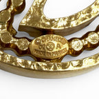 Chanel Vintage CC Logo Brooch — view 5