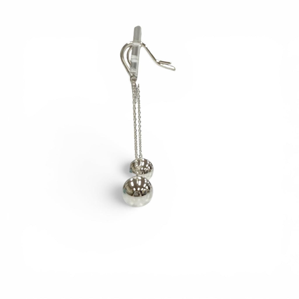 Tiffany & Co Ball Earrings 925 Silver — view 3