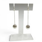 Tiffany & Co Ball Earrings 925 Silver — view 4