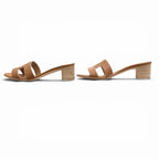 Hermes Oasis Gold Sandal — view 3