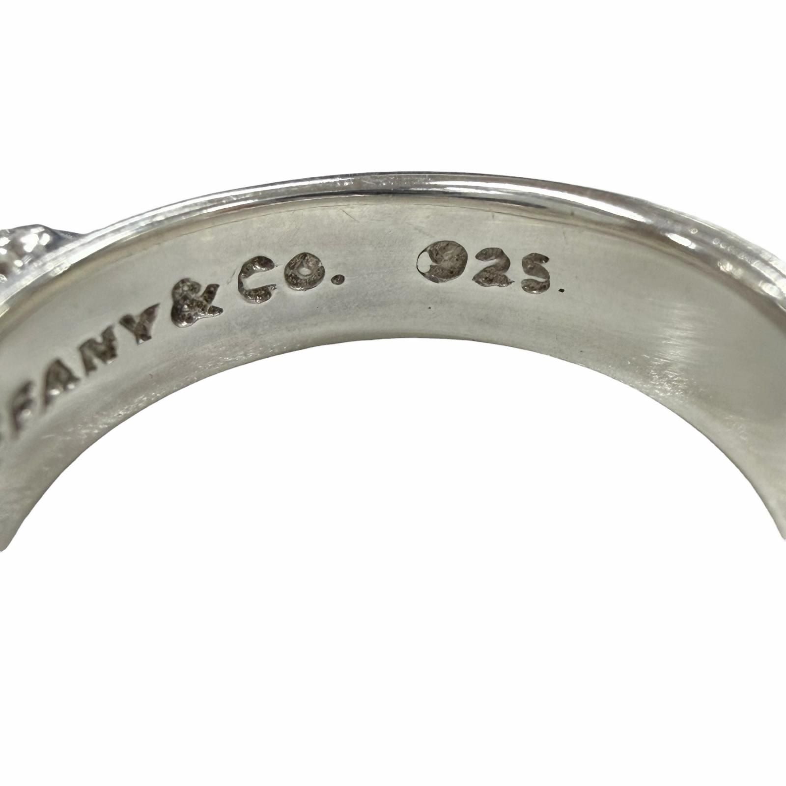Tiffany & Co 925 Onyx Ring Silver Black — view 7