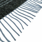 Hermes No 24 Circuit Cashmere Chaine D'ancre Circle Logo Fringe Scarf Shawl Blue — view 6
