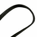 Hermes Leather Silver Martin Margiela Era Clochette Necklace Black — view 5