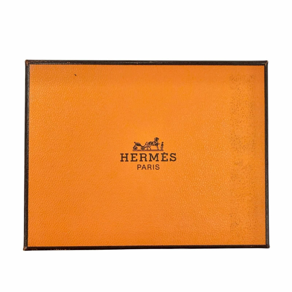Hermes Leather Silver Martin Margiela Era Clochette Necklace Black — view 9