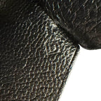 Hermes Leather Silver Martin Margiela Era Clochette Necklace Black — view 8