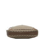 Gucci Diamante Shoulder Bag Beige Brown Leather — view 3