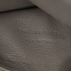 Saint Laurent YSL Logo Baby Cabas 2-Way Shoulder Bag Gray Leather — view 6