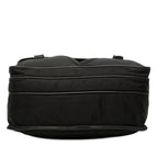 Prada Shoulder Bag Black Nylon Saffiano Leather — view 3