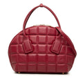 Bottega Veneta the Swoop 2-Way Shoulder Bag Red Leather