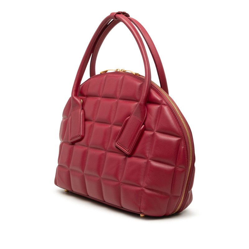 Bottega Veneta the Swoop 2-Way Shoulder Bag Red Leather — view 2