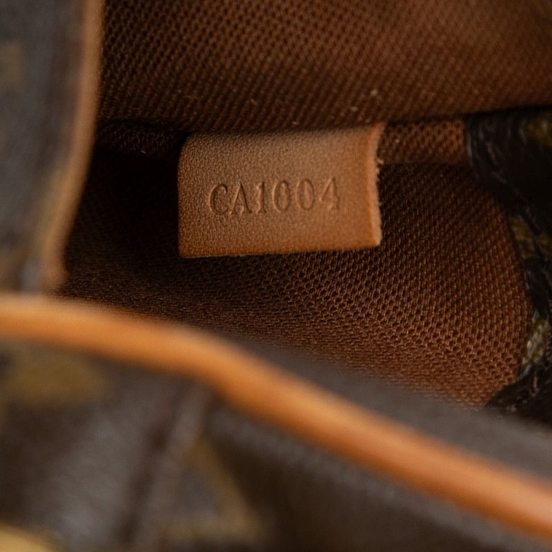 Louis Vuitton Monogram Pochette Gange Belt Bag Brown Leather — view 5