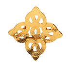 Chanel CC Logo Brooch Gold Plated — view 2