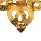 Chanel CC Logo Brooch Gold Plated — view 3