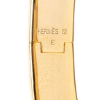 Hermes Click PM Bracelet Gold White Plated Enamel — view 4