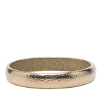Chanel Logo Bangle Champagne Gold Plated 1- Bracelet — view 3