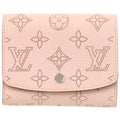 Louis Vuitton Portefeuille Iris Compact Monogram Mahina IC Jasmine Pink Bifold