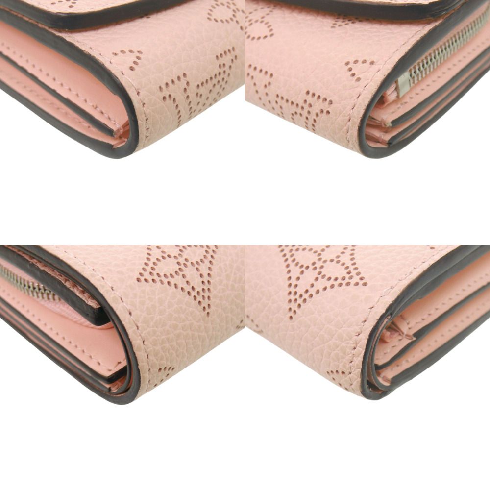 Louis Vuitton Portefeuille Iris Compact Monogram Mahina IC Jasmine Pink Bifold — view 4