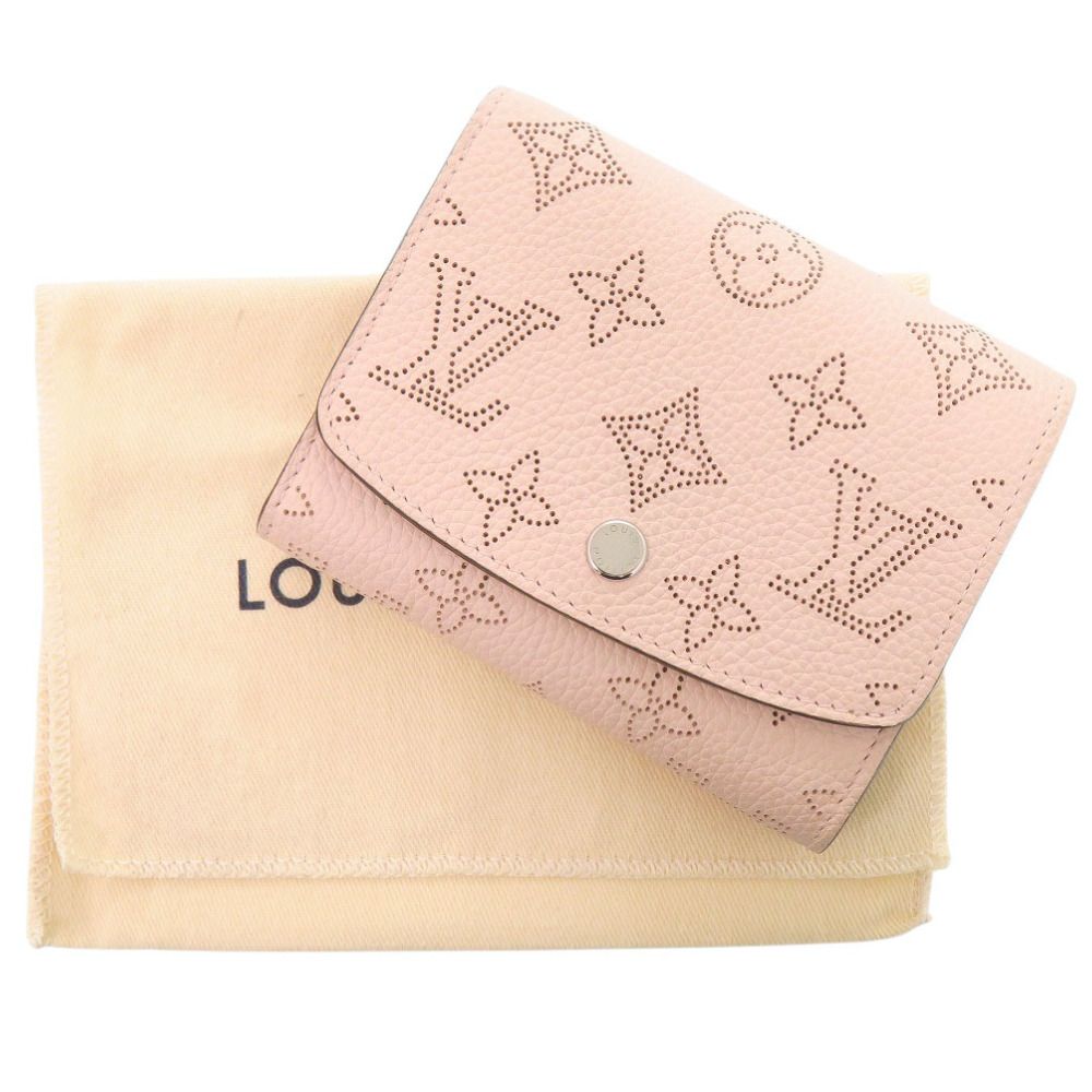Louis Vuitton Portefeuille Iris Compact Monogram Mahina IC Jasmine Pink Bifold — view 2